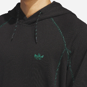 Adidas Skateboarding - Shmoofoil Featherweight Hoodie - Black Dark Green