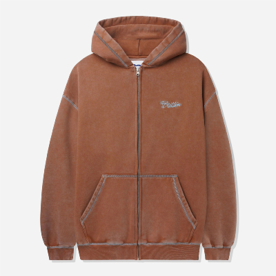 Butter Goods - Jive Zip-Thru Hood - Washed Brown