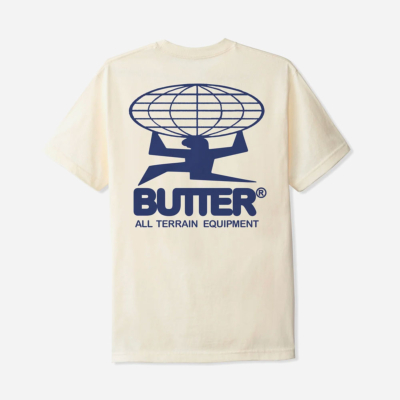 BUTTER GOODS - ALL TERRAIN TEE - Natural