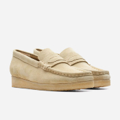 CLARKS - WALLABEE LOAFER WOMEN - Maple Suede