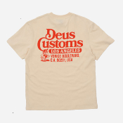 Deus Ex Machina - Raptor Tee - Dirty White