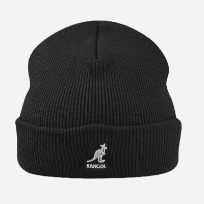 KANGOL - ACRYLIC PULL ON - BLACK