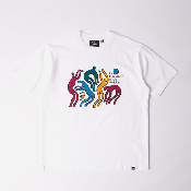 Parra - La chambre nuit t-shirt - White