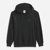 Adidas Skateboarding - Shmoofoil Featherweight Hoodie - Black Dark Green