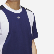 Adidas - Tyshawn Tee - Dark Blue / White