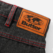 Butter Goods - Encounter Denim Shorts - Tinted Washed Black