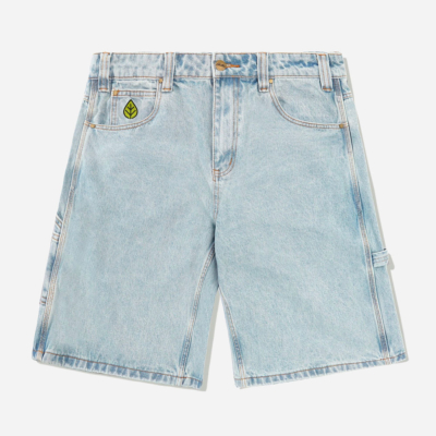 BUTTER GOODS - WEATHERGEAR DENIM SHORTS - Faded Light Wash