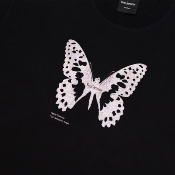 BYE JEREMY - BUTTERFLY TEE - Black