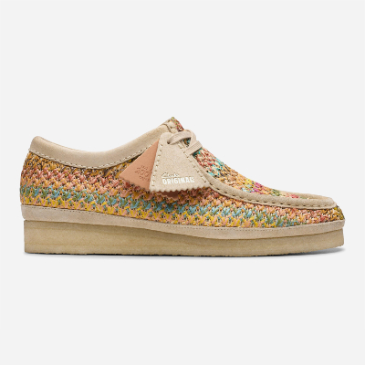 Clarks Originals - Wallabee - Multicolour Raffia