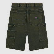 Dickies - Loose Denim Painter Short - Green Tone Fade