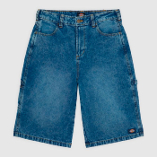 Dickies W - Carpenter Denim Jort - Rinsed Fade