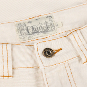 DIME - CLASSIC DENIM SHORT - Warm White