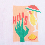 HELAS - COCKTAIL TEE - White