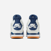 Nike SB - Air Jordan 4 - Summit White White Navy Neutral Grey