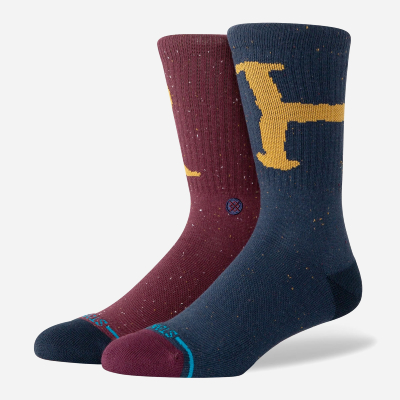 Stance x Harry Potter - Ron and Harry Crew Sock - Navy