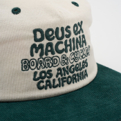 Deus Ex Machina - Squeak Cord Cap - Vintage White