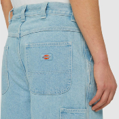 DICKIES - MADISON BAGGY FIT DENIM - Vintage Blue