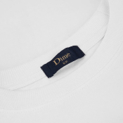 DIME - CURSIVE SNAKE T-SHIRT - White