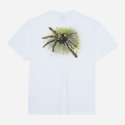 POLAR - GREEN SPIDER TEE - White