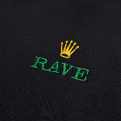 RAVE SKATEBOARDS - GMT TEE - Black