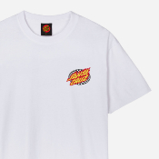 Santa Cruz - Goal Flame T-shirt - White