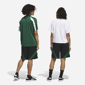 Adidas Skateboarding - Football Short - Black / Dark Green / White