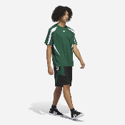 Adidas Skateboarding - Football Short - Black / Dark Green / White