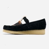 Clarks Originals - Wallabee T Bar Women - Black Interest