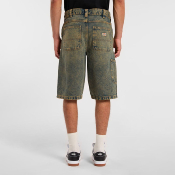 DICKIES - MADISON DENIM SHORT - Yellow Fade Indigo