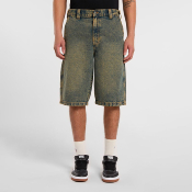 DICKIES - MADISON DENIM SHORT - Yellow Fade Indigo