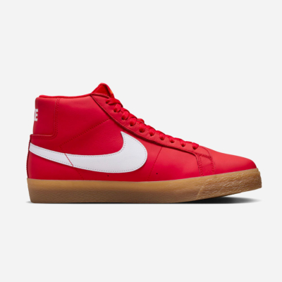 NIKE SB - ZOOM BLAZER MID ISO  - University Red White White