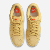 Nike SB - Dunk Low Pro Iso - Saturn Gold / Sail - Saturn Gold - Solar Flare