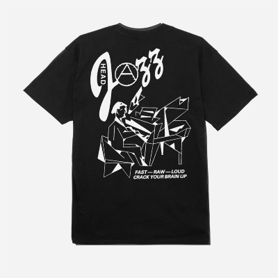 OBEY - JAZZ HEAD TEE - Black