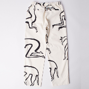Parra - Yoga Walks Pants - White