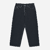 RAVE SKATEBOARDS - TRES GROS DENIM PANT-  Black Raw