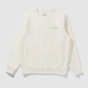 Rhythm - Fungi Fleece Crew - Vintage White