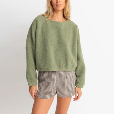 Rhythm - JYOTI REVERSE FLEECE - Sage