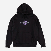 WELCOME X BRITNEY SPEARS - FLOWER PIGMENT DYED HOODIE - Black