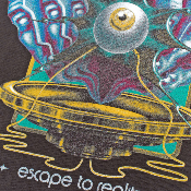 Deus Ex Machina - Great Escape Tee - Anthracite