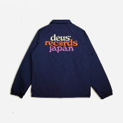 Deus Ex Machina - STRATA COACH JACKET - Patriot Blue