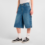 Dickies W - Carpenter Denim Jort - Rinsed Fade