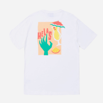 HELAS - COCKTAIL TEE - White