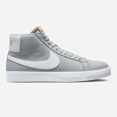 NIKE SB - ZOOM BLAZER MID ISO - Wolf Grey / White - Wolf Grey