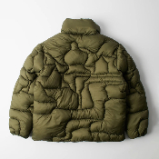 Parra - Boring village puffer jacket - Green