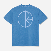 Polar - Stroke Logo Contrast Tee - French Blue