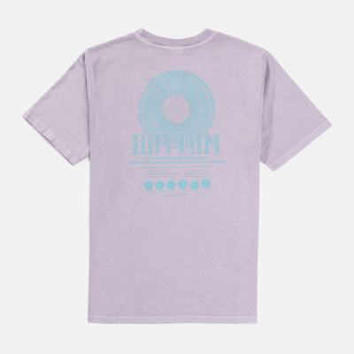 Rhythm - Record Vintage SS T-shirt - Plum