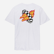 Santa Cruz - Goal Flame T-shirt - White