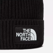 THE NORTH FACE - LOGO BOX CUFF BEANIE - Black