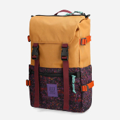 TOPO DESIGNS - ROVER PACK CLASSIC PRINTED RECYCLED- Khaki Black Meteor