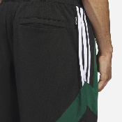 Adidas Skateboarding - Football Short - Black / Dark Green / White